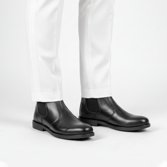 Elnoir Classic Chelsea Boot - Black