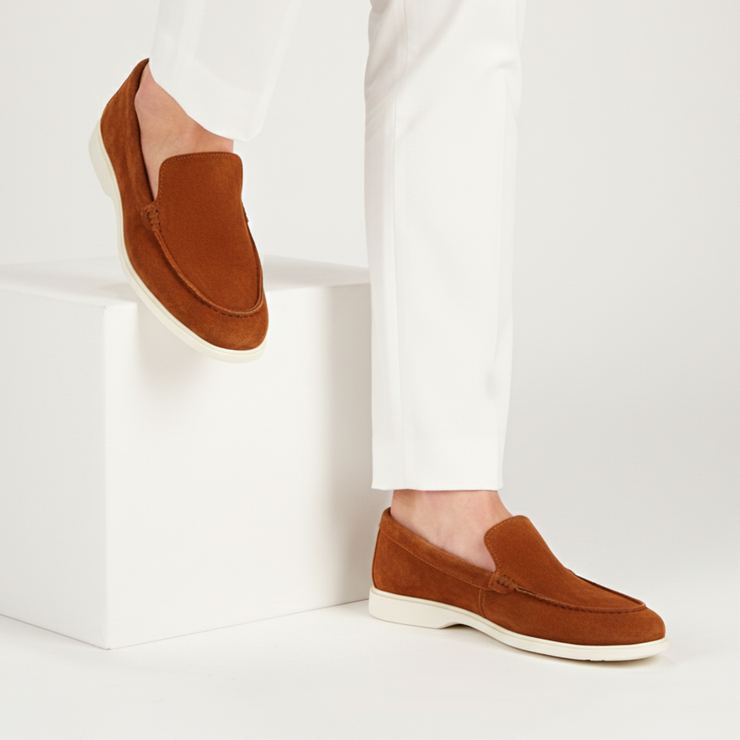 Elnoir Loafers - Tan Edition