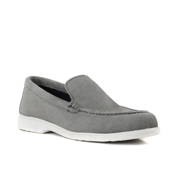 Elnoir Grey Loafers