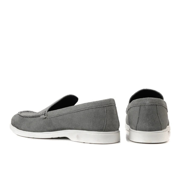 Elnoir Grey Loafers