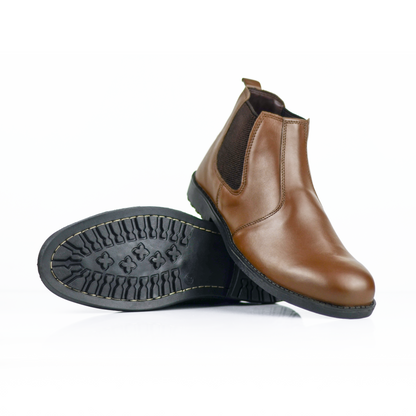 Elnoir Classic Chelsea Boot - Brown