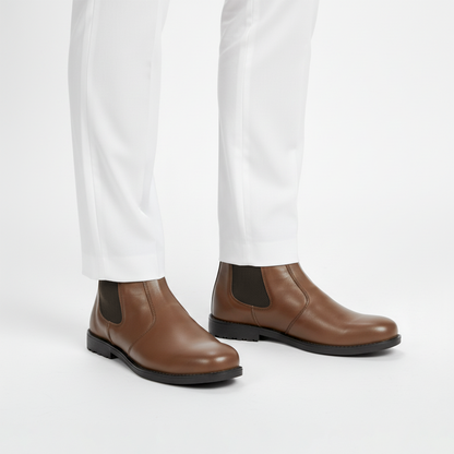 Elnoir Classic Chelsea Boot - Brown